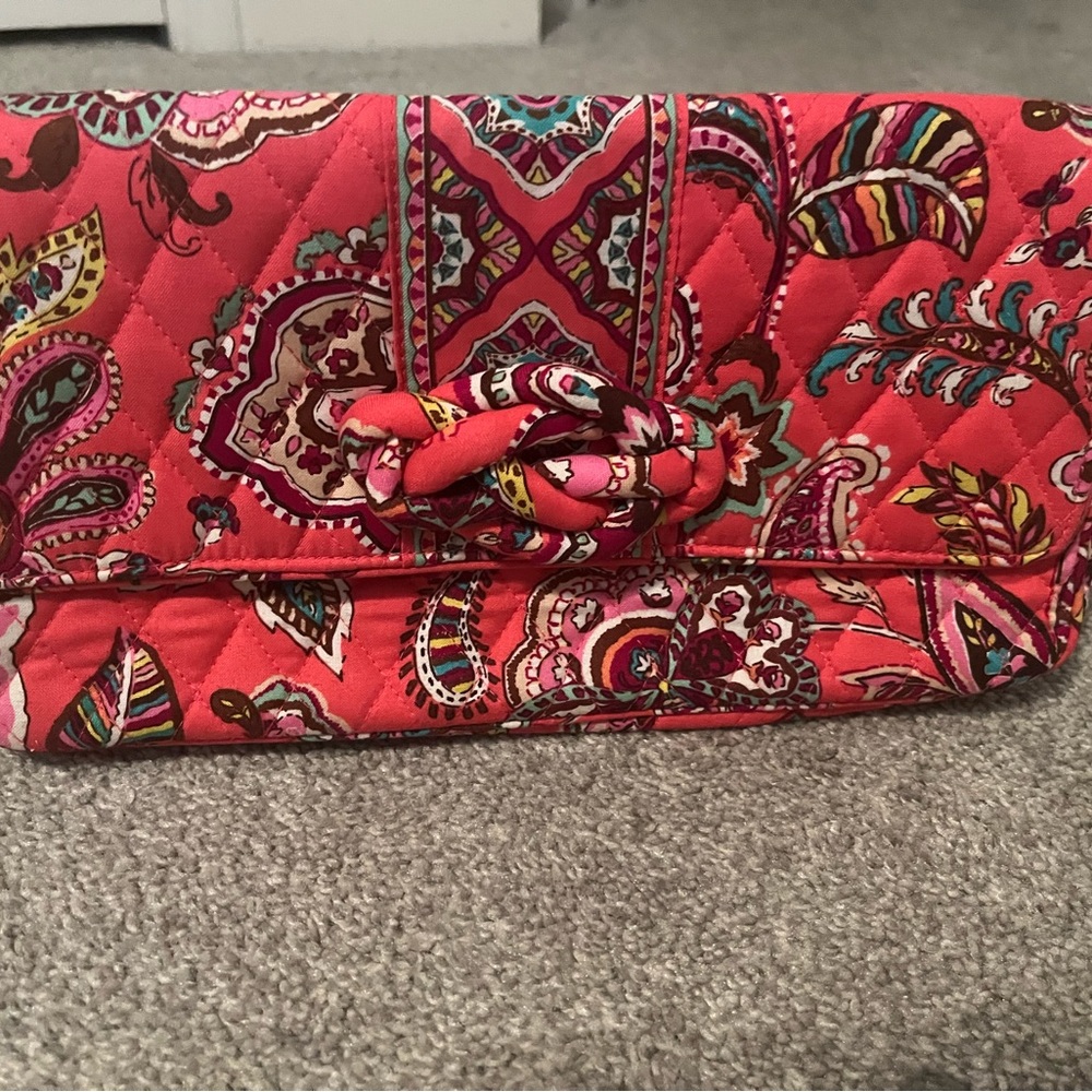 NWT Vera Bradley Knot just a clutch bag. call me coral - Picture 2 of 7